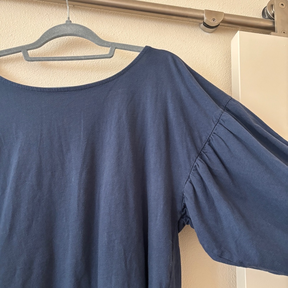 Anthropologie blue long sleeve